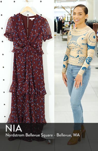 wayf laviana maxi dress