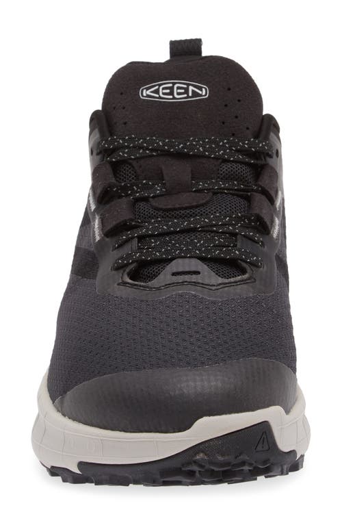 Keen Wk450 Waterproof Walking Sneaker In Black/magnet