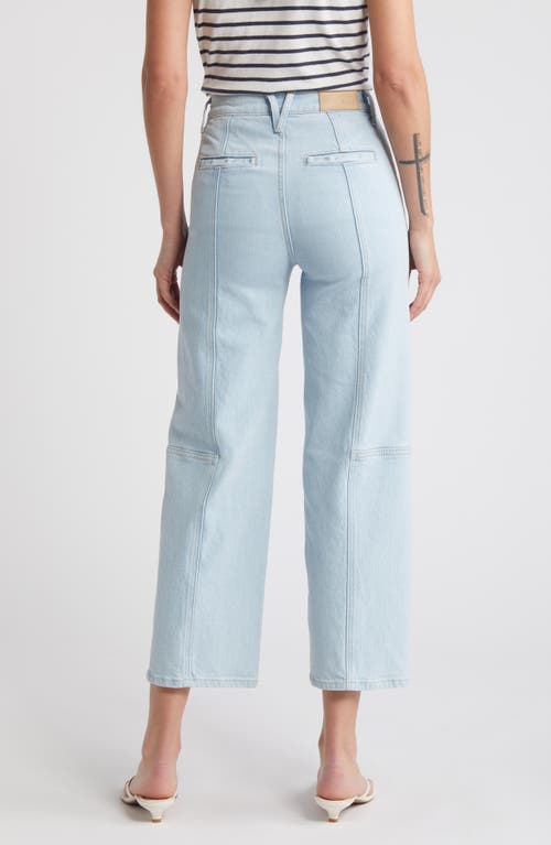 Shop Rails Getty High Waist Crop Utility Jeans In Oceanview