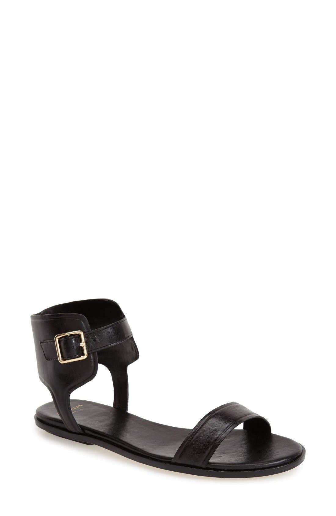 cole haan barra flat sandal