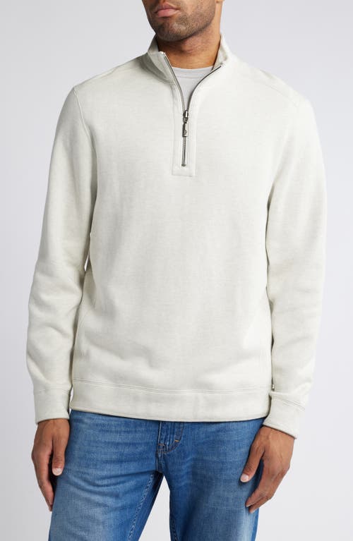 Shop Tommy Bahama New Flip Coast Half Zip Pullover In Lychee Heather