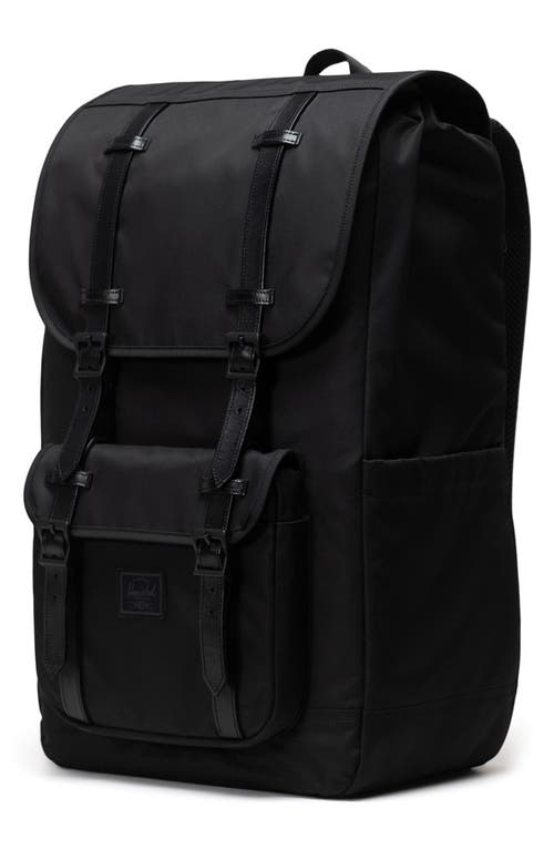 Herschel Supply Co . Little America Recycled Polyester Backpack In Black