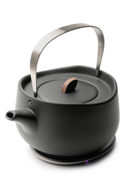 Ohom Leiph Self-heating Teapot Set In Inkstone Black