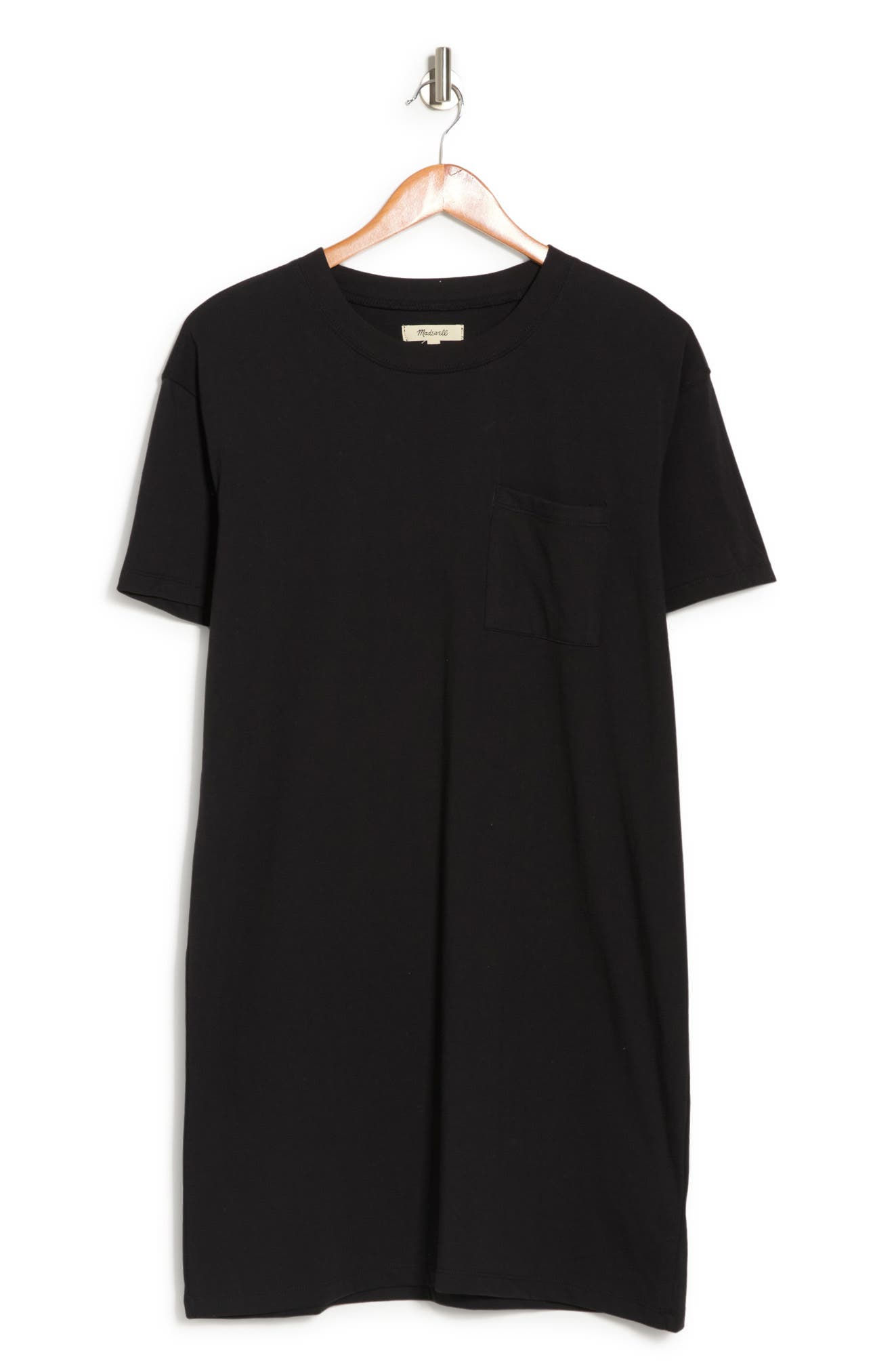 Madewell Tina Solid T-Shirt Dress 