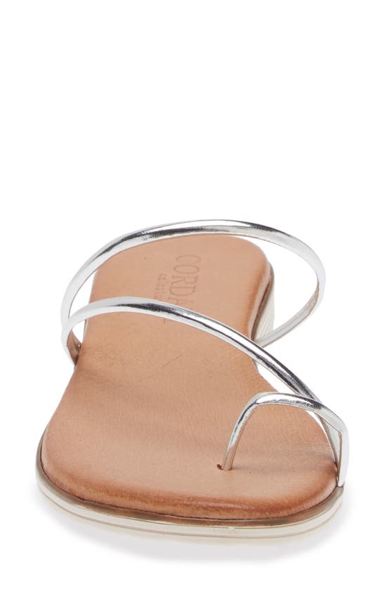 Shop Cordani Floria Slide Sandal In Silver