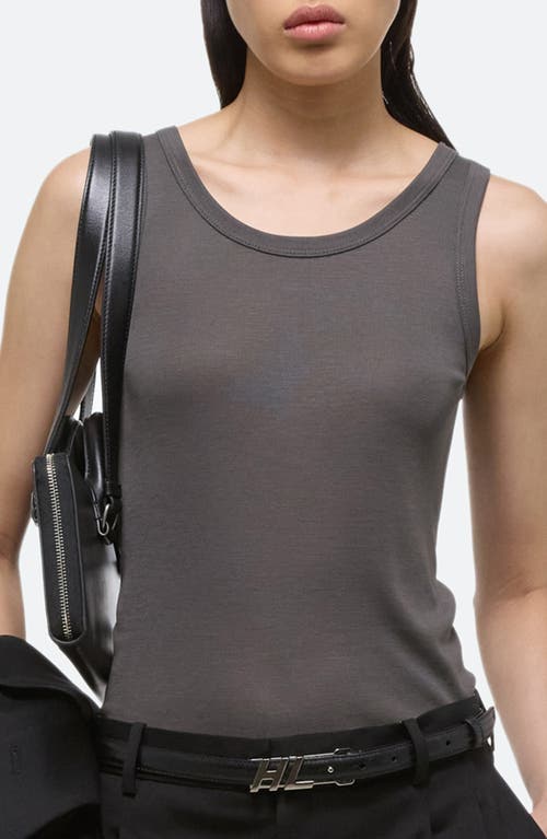 Helmut Lang Classic Tank Top Graphite at Nordstrom,