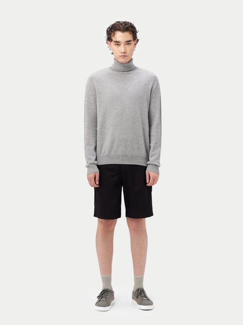 Shop Gobi Cashmere Turtle Neck In Vapor Blue