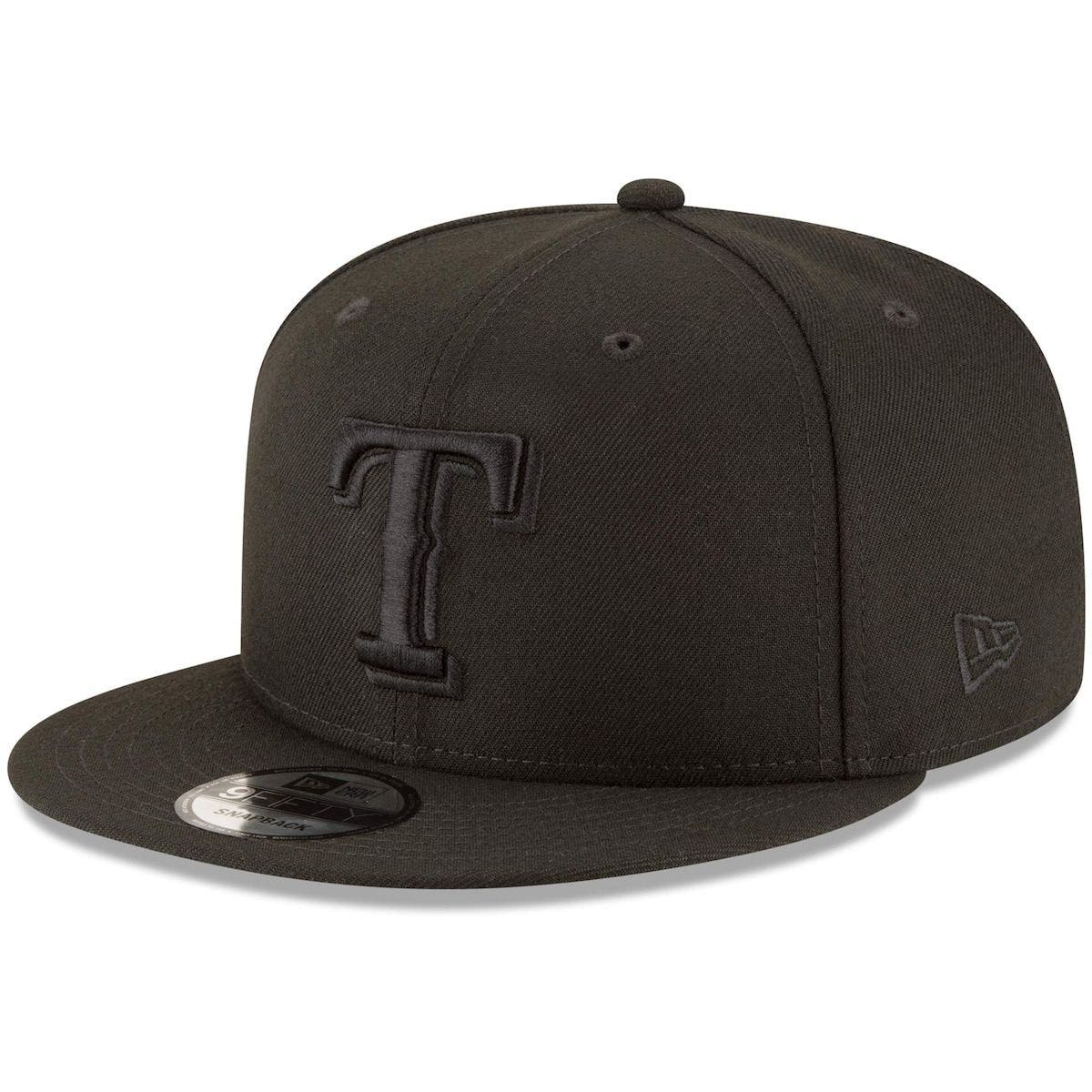 New Era Texas Rangers New Era Black on 