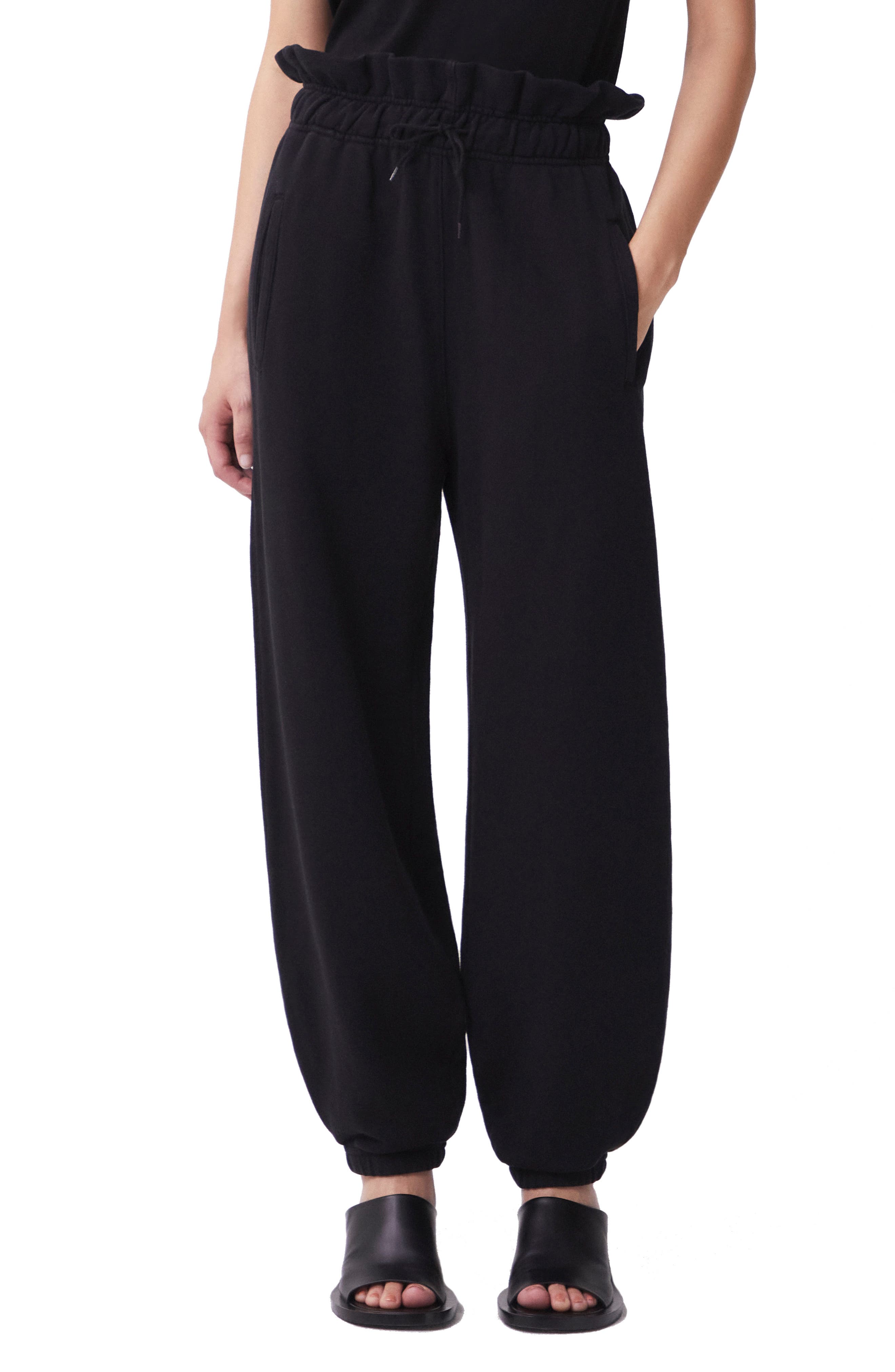 AGOLDE Paperbag Waist Cotton Pocket 