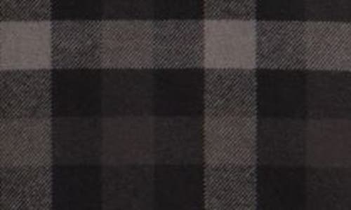 Fjall Raven Fjällräven Skog Trim Fit Plaid Cotton Flannel Button-down Shirt In Black-grey