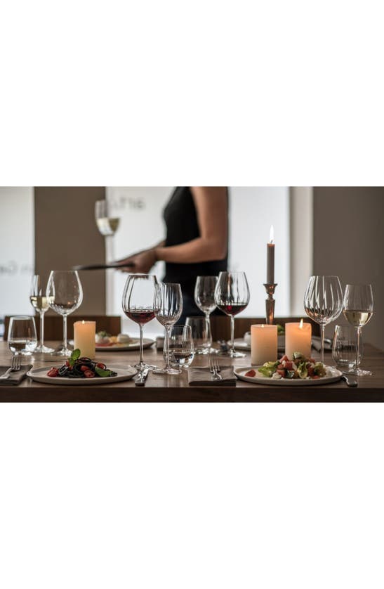 Shop Schott Zwiesel Prizma Set Of 6 Bordeaux Wine Glasses In Clear