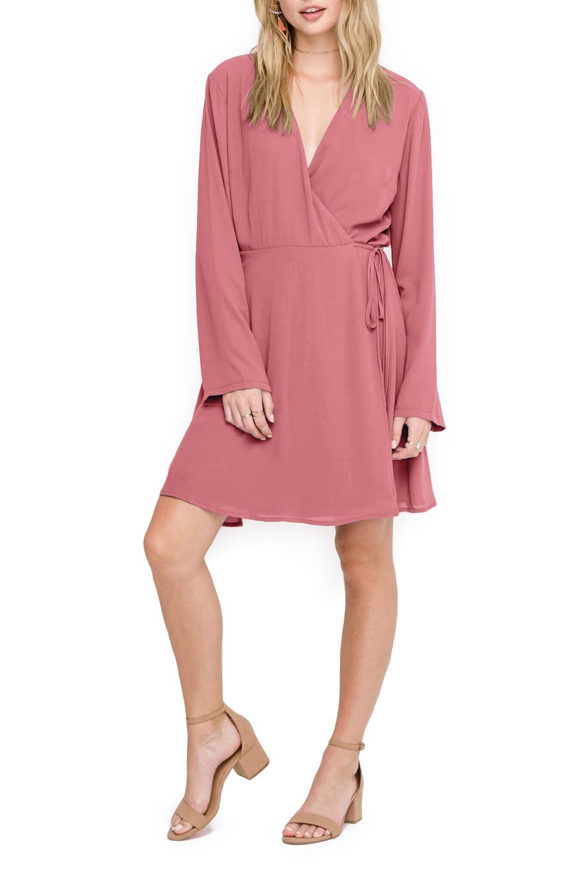 lush wrap dress