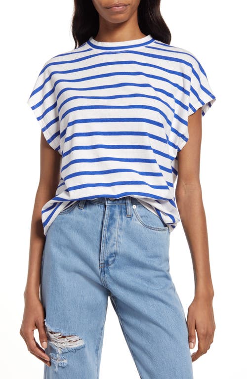 ASKK NY Boxy T-Shirt in Stripe