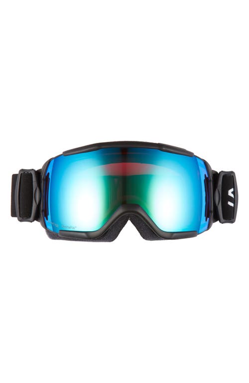 Smith Showcase Over The Glass Chromapop™ 175mm Goggles In Black/everyday Green Mirror