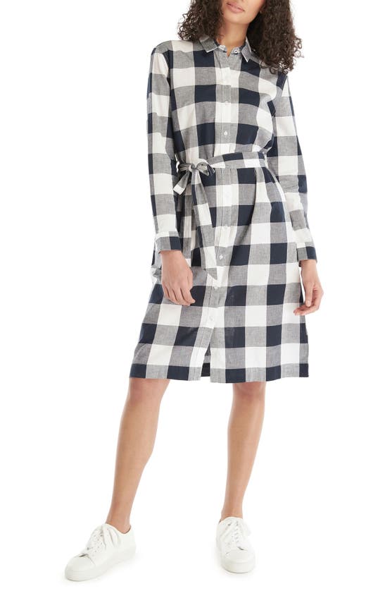 Barbour Tern Check Shirtdress In Multi