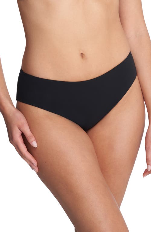 Natori Reversible Bikini Bottoms In Luxe Leopard/black
