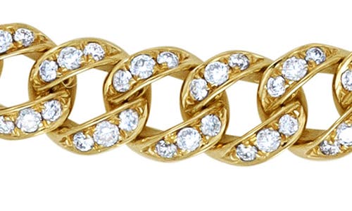 Bony Levy Varda Diamond Curb Chain Bracelet In 18k Yellow Gold