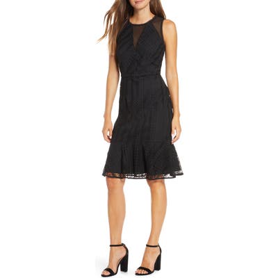 Adelyn Rae Audrey Sheath Dress, Black