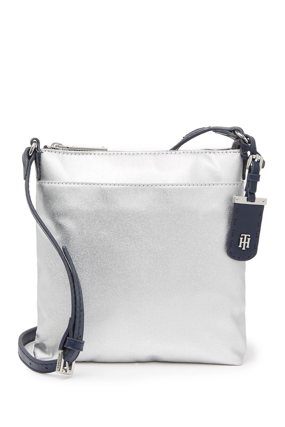 tommy hilfiger metallic bag