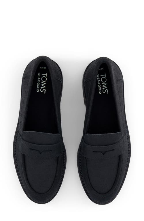 TOMS TOMS CARA PLATFORM PENNY LOAFER