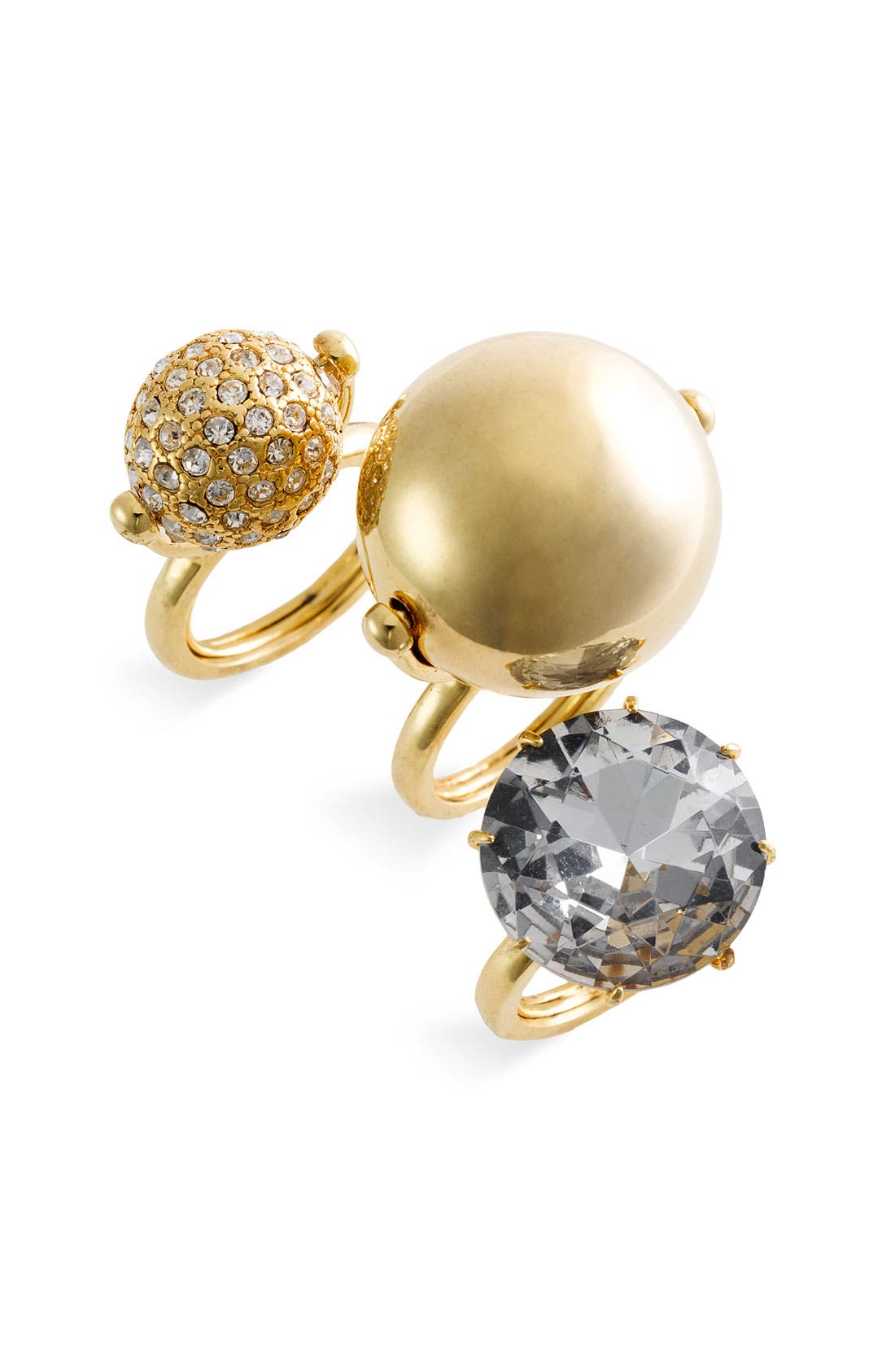 Glint Bauble Rings (Set of 3) Nordstrom