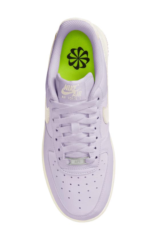 Shop Nike Air Force 1 '07 Se Sneaker In Barely Grape/ Sail-volt-black