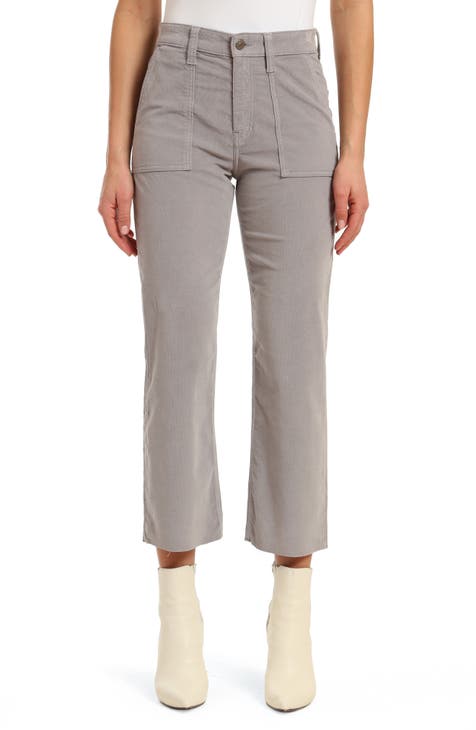 Women's Grey Capris & Cropped Pants