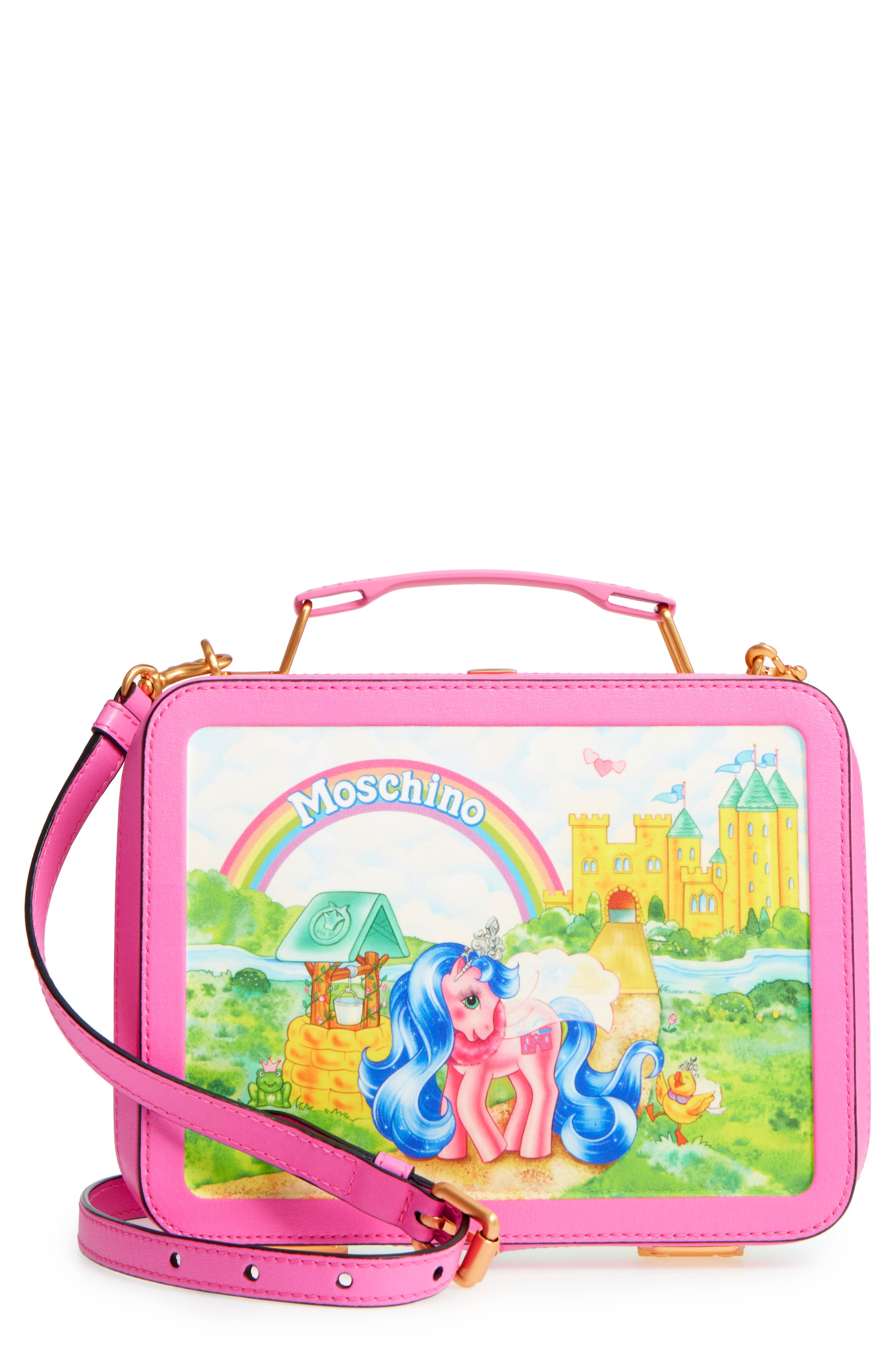 My Little Pony Lunch Box Bag with Shoulder Strap and Water Bottle