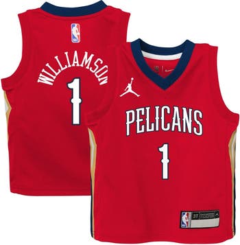 Nike Unisex Zion Williamson New Orleans Pelicans Swingman Jersey -  Statement Edition At Nordstrom in Red