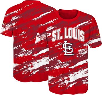 Outerstuff Big Boys and Girls Red St. Louis Cardinals Stealing Home T-Shirt