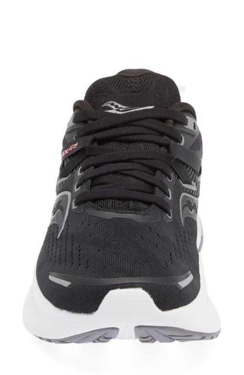 Shop Saucony Guide 6 Running Shoe In Black/white