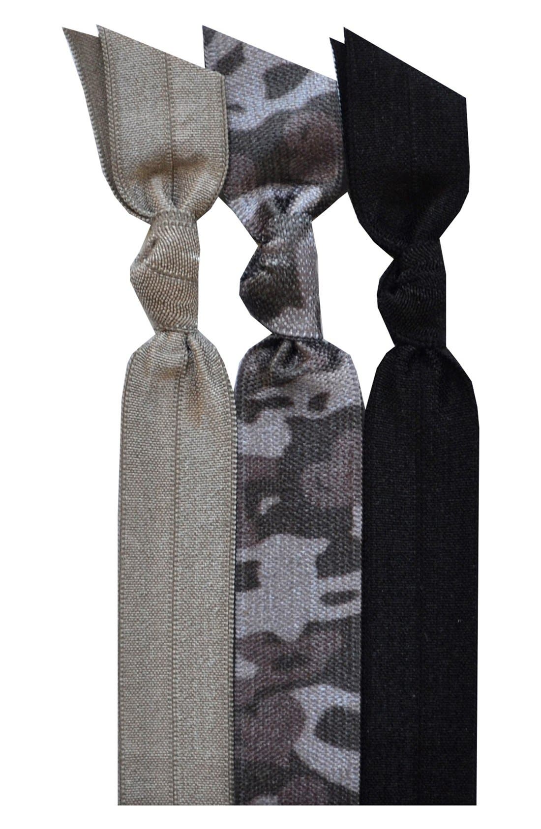 Emi Jay Midnight Camo Hair Ties 3 Pack Nordstrom