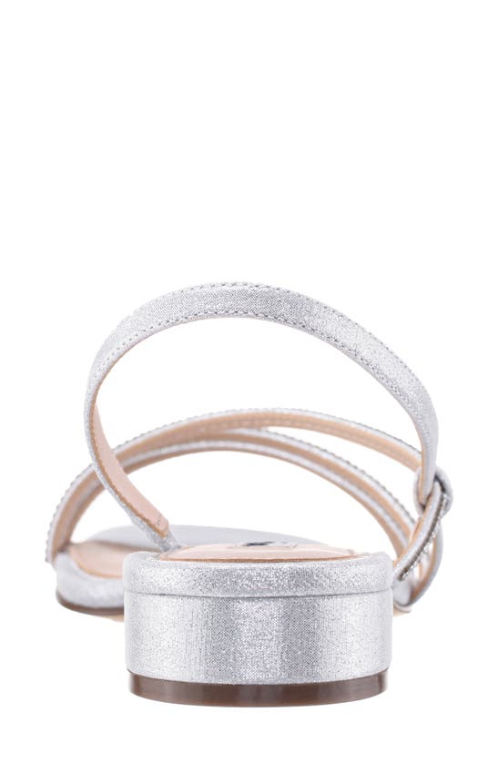 Shop Nina Skylee Slingback Sandal In True Silver