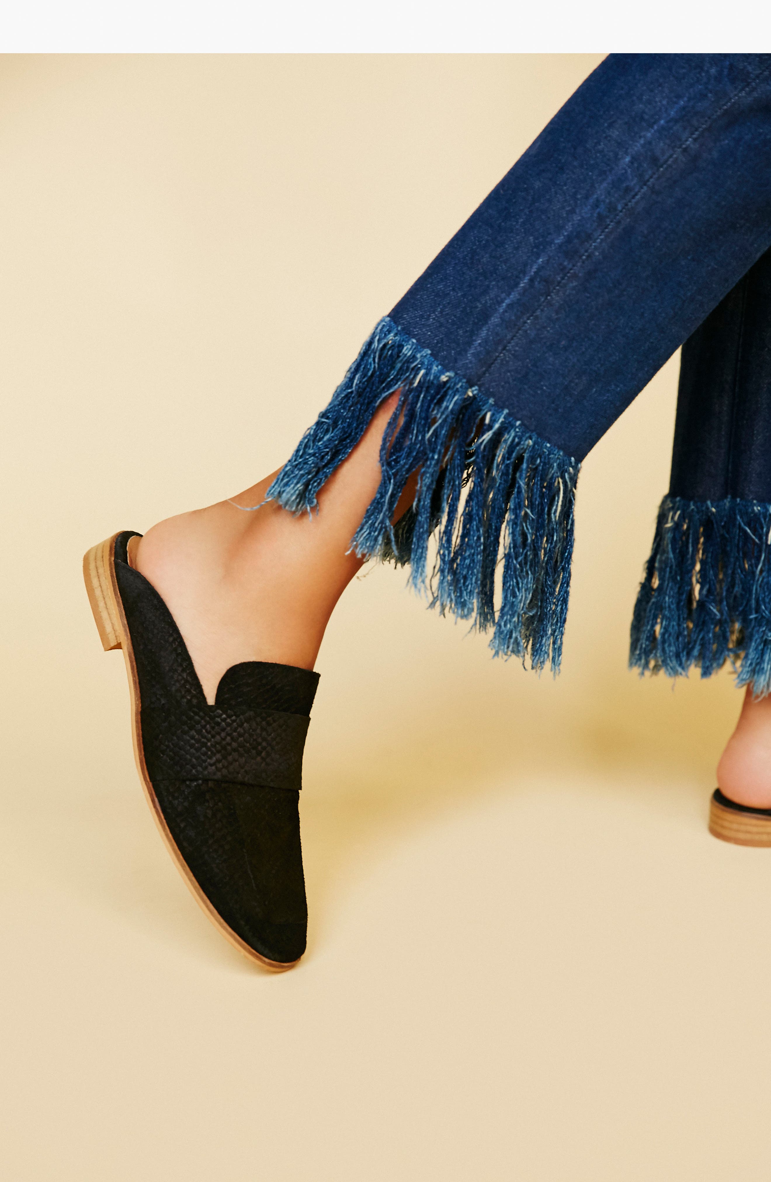 free people at ease loafer mule