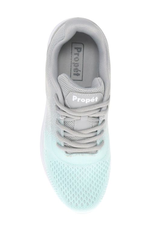 Propét Travelbound Duo Sneaker In Grey/mint