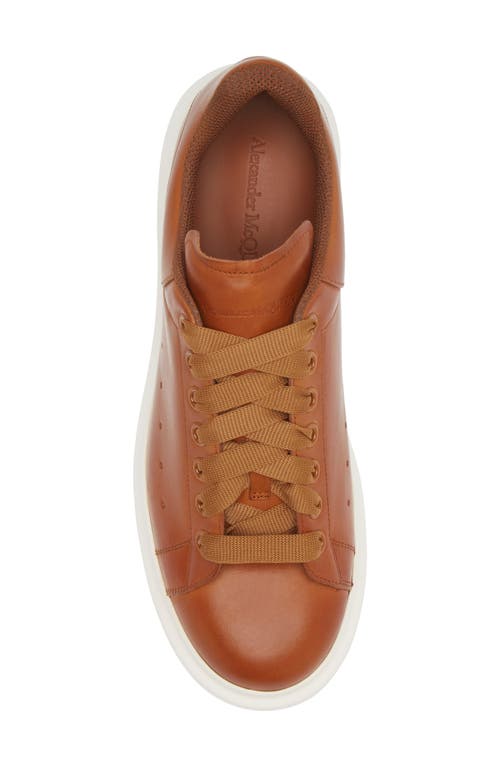 Shop Alexander Mcqueen Oversized Sneaker In Faggio