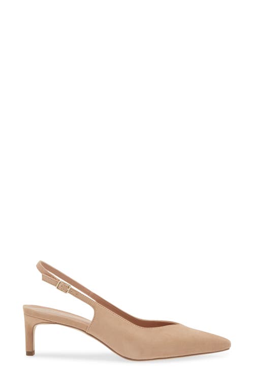 Shop Nordstrom Orleans Slingback Pump In Tan Light