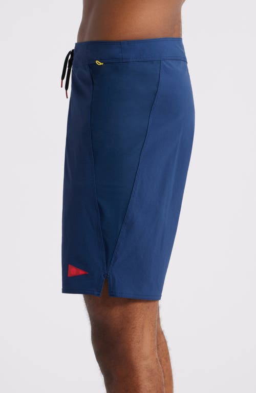 Shop Florence F1 Burgee Cordura® Water Repllent Board Shorts In Dark Navy