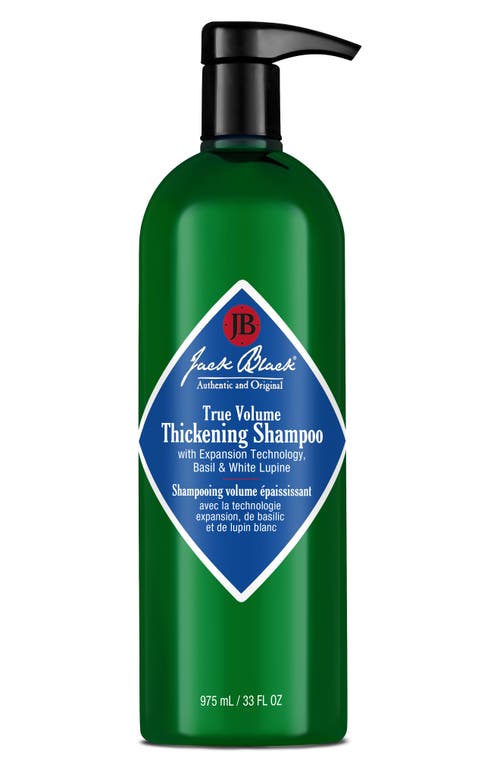 Jack Black Jumbo True Volume Thickening Shampoo $58 Value