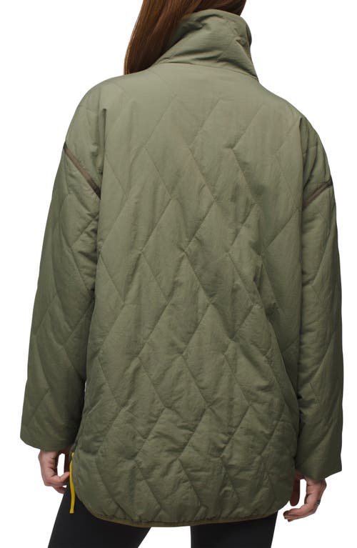 PRANA PRANA ENCINITAS WATER REPELLENT QUILTED FIELD COAT 