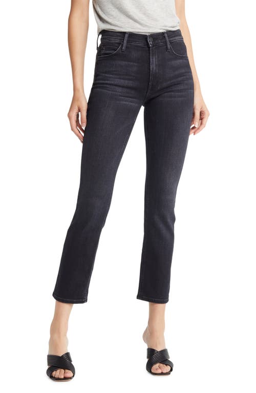 MOTHER The Dazzler Mid Rise Ankle Straight Leg Jeans Deep End at Nordstrom,
