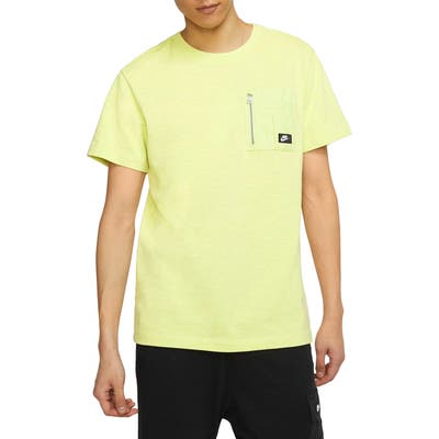 Nike Tech Pack Zip Pocket T-Shirt, Green