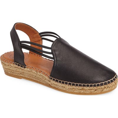 Toni Pons Noelia Espadrille Slip-On, Black
