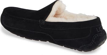 Ugg ascot sale slipper black