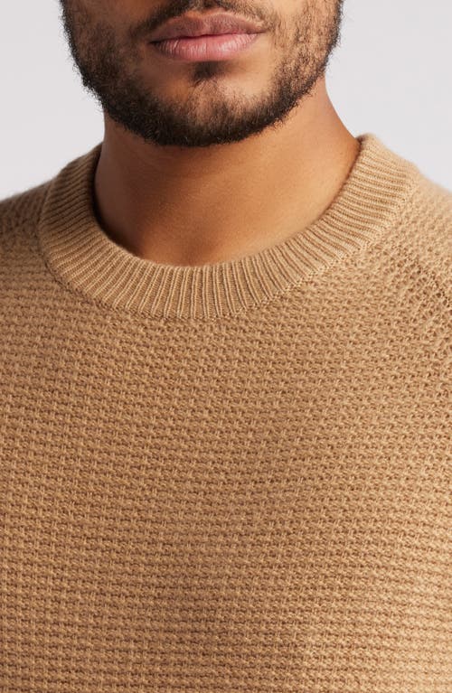 NORDSTROM NORDSTROM TEXTURE CASHMERE SWEATER 