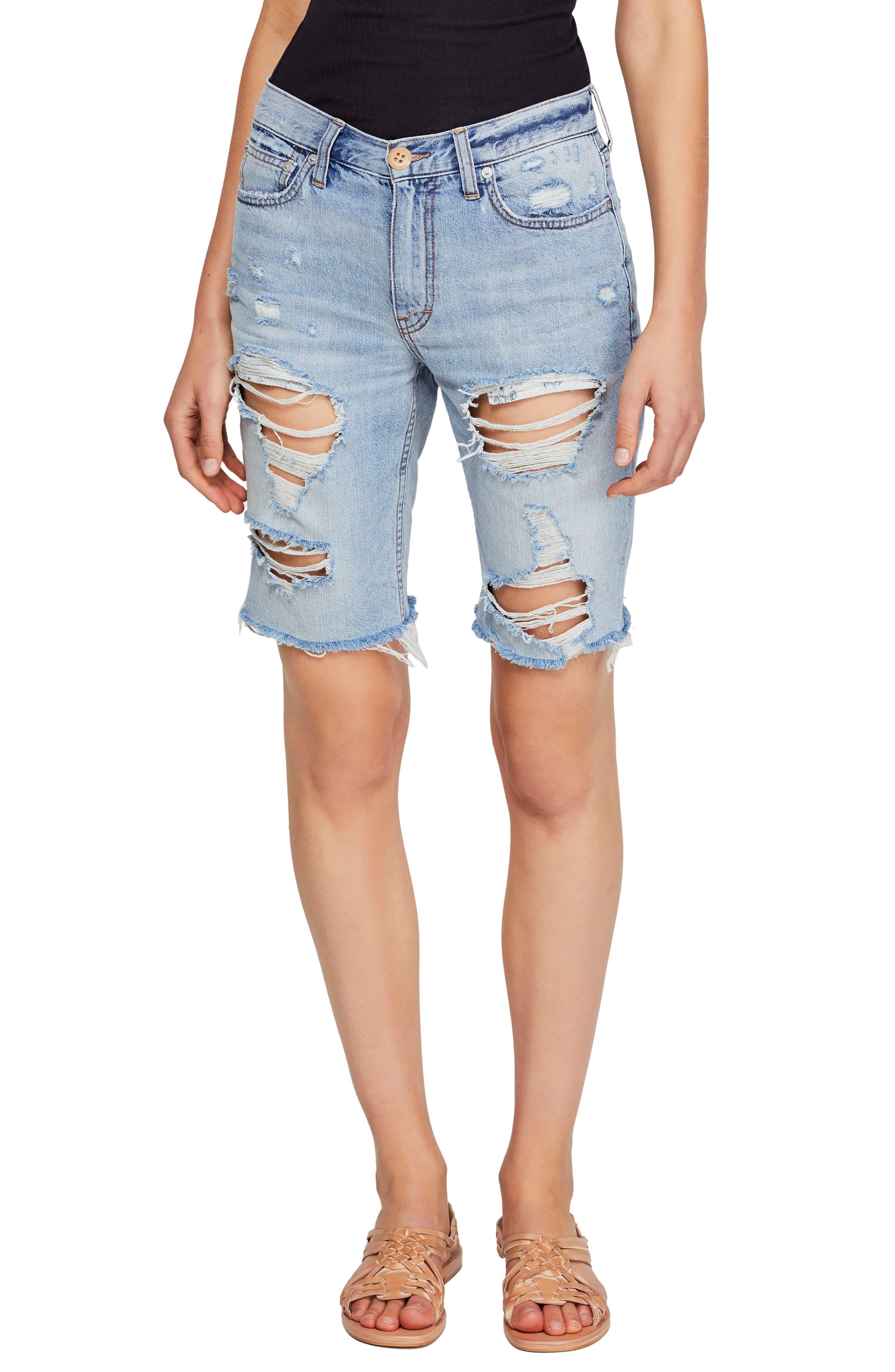 free people caroline cut off shorts