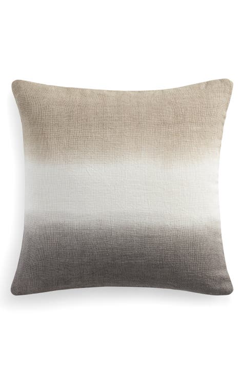 Dip Dye Linen Accent Pillow