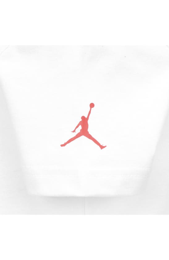 Shop Jordan Kids' Jumpman Poolside Graphic T-shirt In White