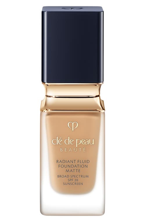 Clé de Peau Beauté Beauté Radiant Fluid Matte Foundation SPF 20 in B40 - Light Tan Beige at Nordstrom