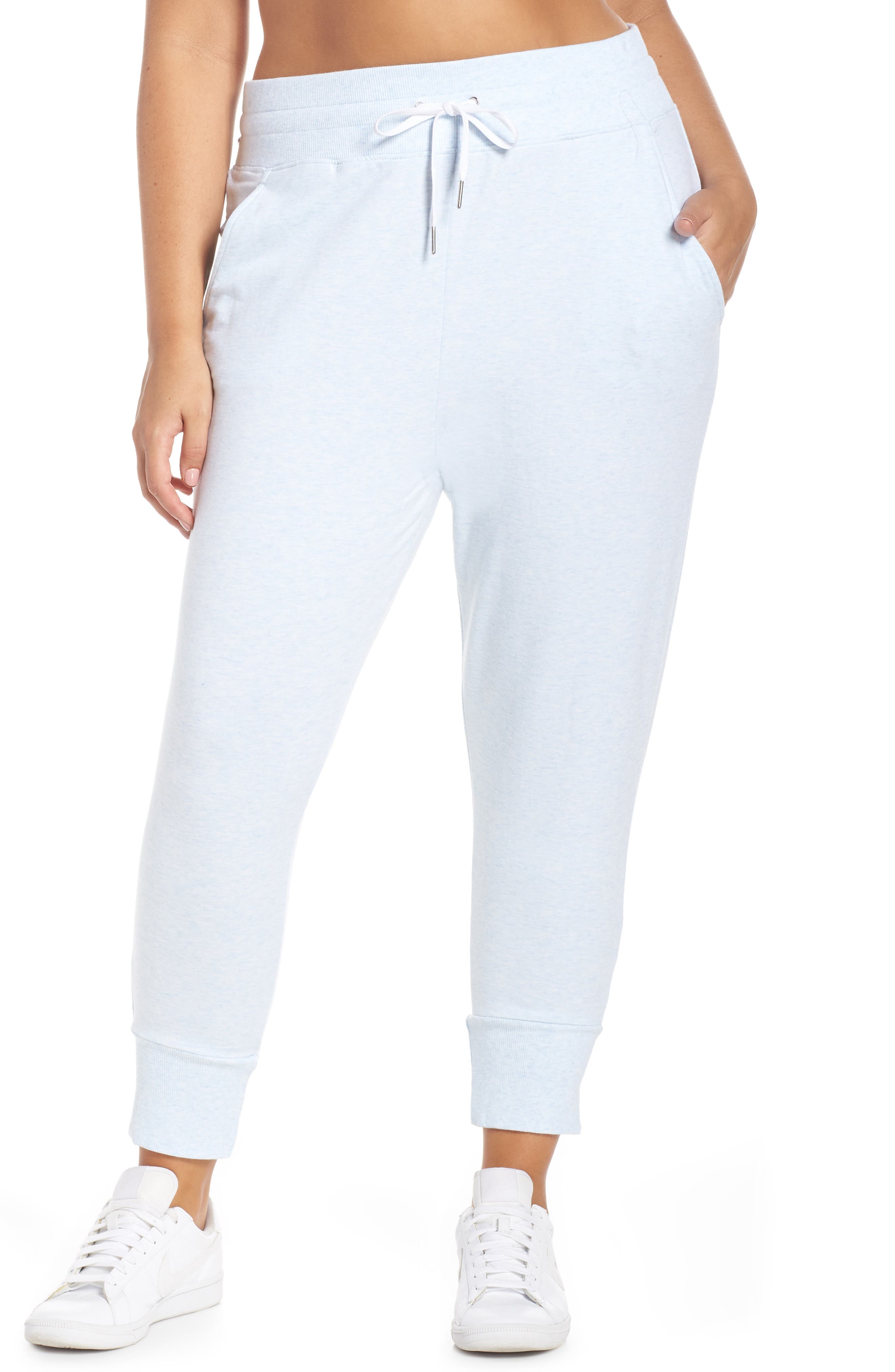 Zella Repeat High Waist Crop Jogger Pants Nordstrom Rack